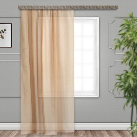 Witerra Len 200x275cm, cocoa, PE100% curtain