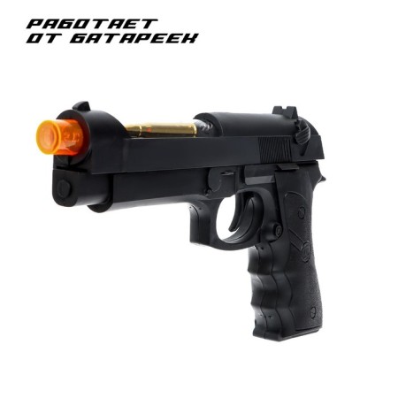 Colt pistol, light, sound, works from batteries-2