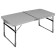 Furniture set: table, 4 chairs, metallic color/camouflage savannah