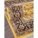 Rectangular carpet Merinos Aravia, size 200x285 cm, yellow color