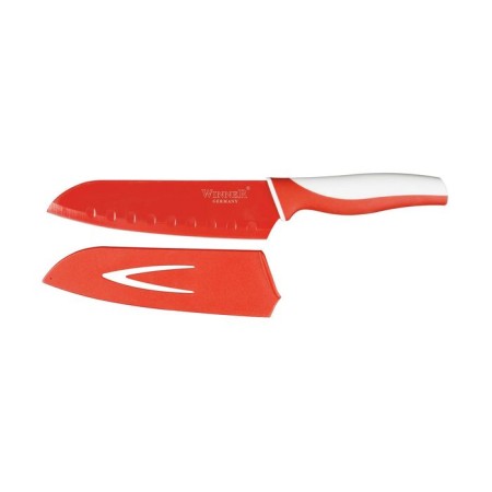 Universal knife with a colored blade, color mix