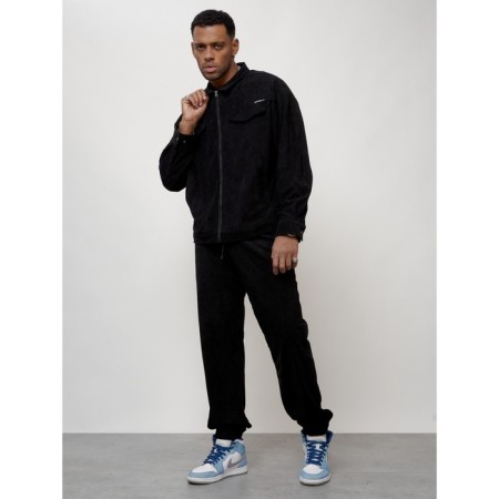 Sports suit men's, size 50, black color-9