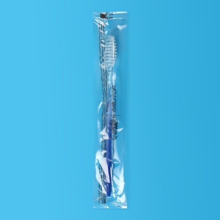 Toothbrush, 17.5 cm, transparent/blue color-4