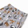 Pajamas for a boy (longshilly/pants), gray/hedgehog color, height 128cm