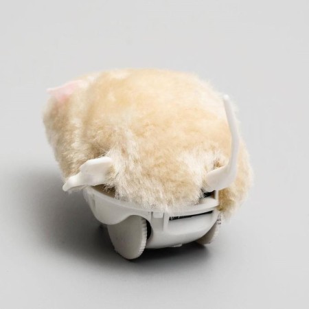 Cavaling fur mouse small, 8.5 cm, beige-3