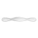 PC181BL handle, m/o 96 mm, white color