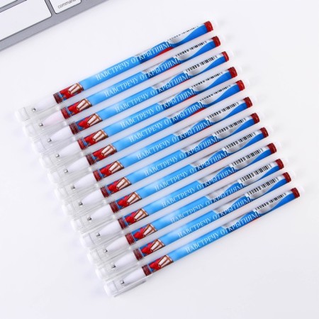 Ballpoint pen for graduation plastic with a cap "On a good way!" Blue Paste 0.5 mm-2