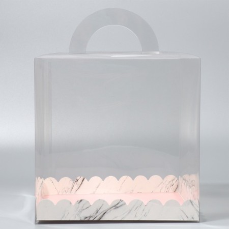 Confectionery box, chest, packaging, Present for You, 20 x 20 x 20 cm-4
