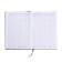 The diary is low, PVC cover, A5 format, 140 l, cell, with a pen, classic, mix