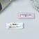 Invisibility for hair "Adeli" (set 2 pcs) matte straight, 5 cm, lilac