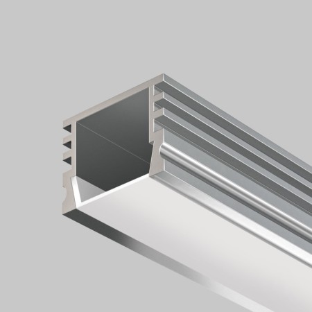 Aluminum profile LED Strip Alm005S-2M, 200x1.6x1.2 cm, silver color-3