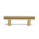 Cappio rating handle, lightweight, d = 12 mm, m/o 64 mm, gold color