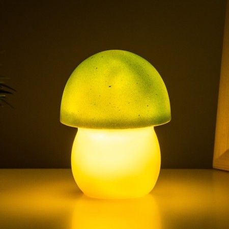 Nightlight "fungus" LED 3HLR44 white-green 8x8x13 cm Risalux-2