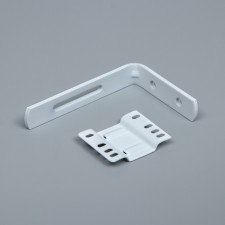 Wall mounting bracket for cornices, length 9 cm
