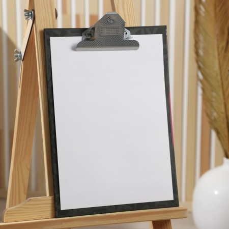 Cardboard tablet with A4 Vandal clamp-2