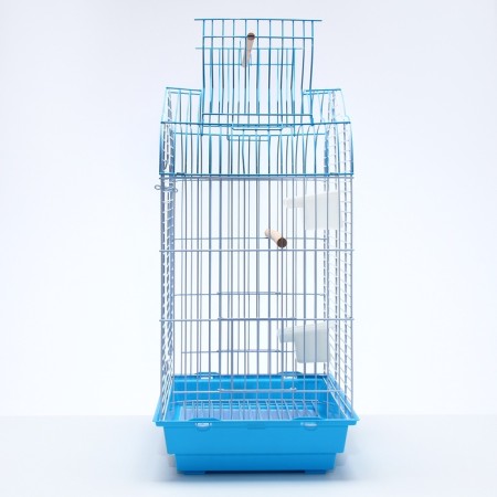 BD-3/1O bird, the opening roof, 47.5 x 37 x 70 cm, blue (packing 6 pcs)-2