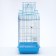 BD-3/1O bird, the opening roof, 47.5 x 37 x 70 cm, blue (packing 6 pcs)