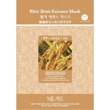 Fabric mask, for the face of Rice Bran Essence Mask with an extract of rice bran, 23 grams