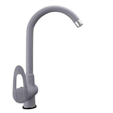 Mixer for the kitchen Ulgran quartz uq-006, color 05 concrete