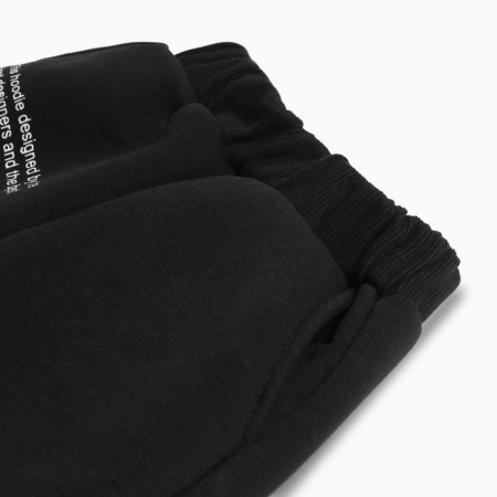 Set for a boy (sweatshirt, trousers), black color, height 98 cm-7
