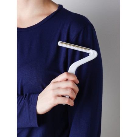 Scraper for cleaning clothes, carpets, furniture, bilateral shade, metal+plastic, 10.8 × 16.5 cm-5