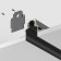 Built-in Technical TRX010-423B, 300x8.05x5.25 cm, black color Black