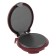 Willmark WM-103R, 750 watts, thin waffles, anti-stick coating, burgundy