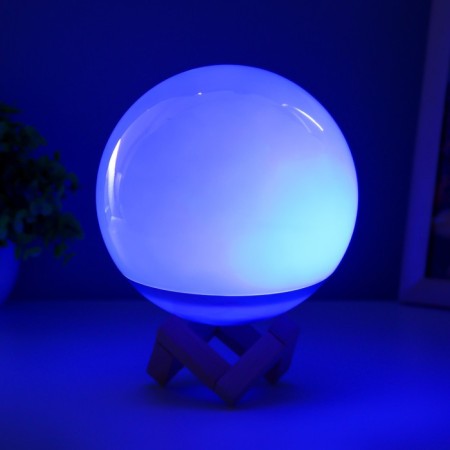 Spinker "Shar" LED 7 colors of the AKB USB MIX 15x15x18 cm Risalux-5