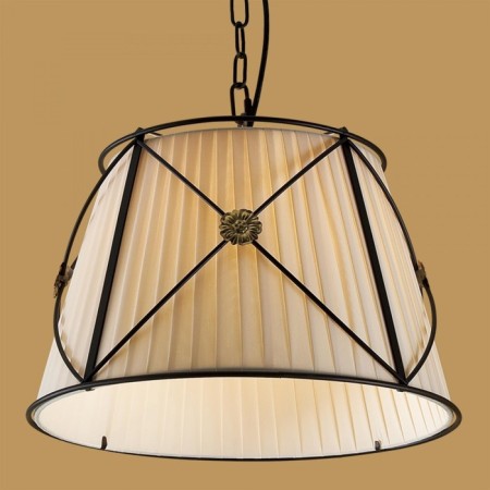 Suspended Citilux “Dresden” CL409111, 40x40x50 cm, 1x100W, E27, brown color-3