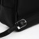 Women's backpack city, Textura, black color
