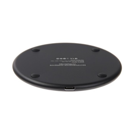 Wireless charger MaxVI A315W1, 3 A, 15 W, LED backlight, black-3