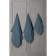 ROB towel, size 70x140 cm, blue color
