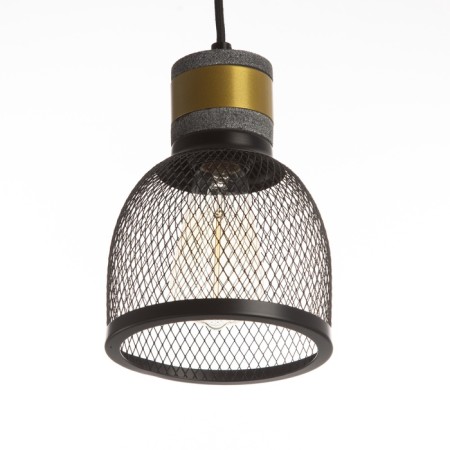 Denver lamp E27 40W black and gold 15x15x24-174cm-1