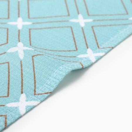 Cross Cross 35x60cm, Blue, Waffle 120g/m, HL100%-3