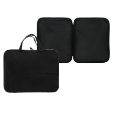 Folder with handles A4 textiles, 350 x 275mm, office, PDM-4, ​​external pocket, black