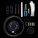 The cable light system ST LUCE. ST961.447.14. Ray. 1x13.5 W, LED, 4000K, 8100 LM, 600x0.8 cm, black color