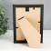 Photo frame plastic "Mira" 10x15 cm gold (plastic screen)
