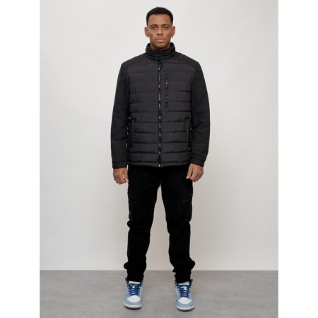 Male spring jacket, size 50, black color