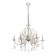 Vanessa chandelier 6he14 40W silver 64x64x100 cm