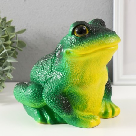 Piggy bank "frog" height 15.5 cm, width 18 cm, length 16 cm-1