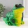 Piggy bank "frog" height 15.5 cm, width 18 cm, length 16 cm