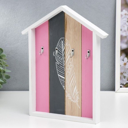 Decorative tree hooks "Peryshko" 29x24x2.8cm-1