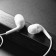 Hoco M40 headphones, wired, vacuum, microphone, jack 3.5 mm, 1.2 m, white