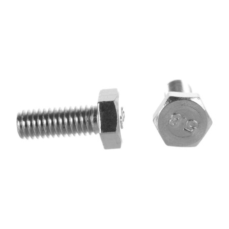 Bolt bolt, with a hexagonal head, galvanized, GOST 7798-70, M6x20 mm, 8 pcs-2