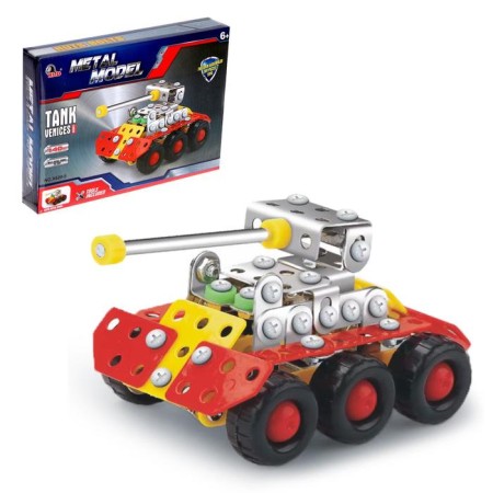 Metal designer "Tank", 140 parts