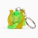 New Year's keychain for keys, voluminous "New Year: Snake with a hill" 3.2 x 8.5 cm