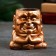 Figure Kashpo "Buddha" bronze, 8x8x7cm