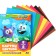 Cardboard color, A5, 8 sheets, 8 colors, non -unilateral, in a folder, 220 g/m², Smeshariki