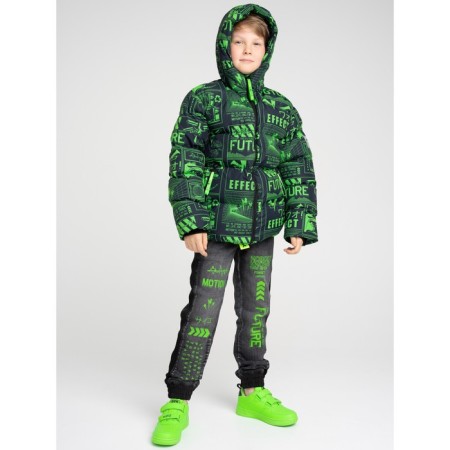 Winter jacket for a boy PlayTode, height 146 cm-2