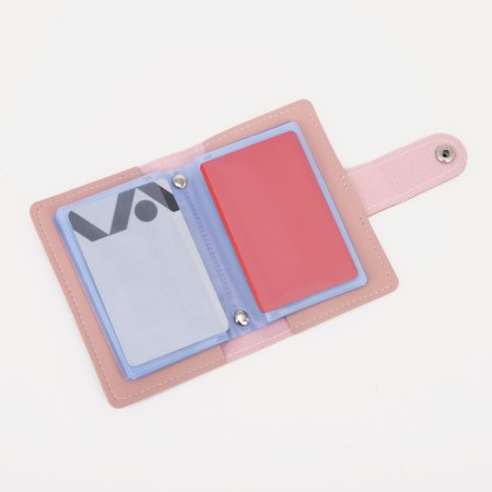 Businessman on the button on 26 cards, the color is pink-3